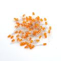 【Universal Car Parts Store】200PCS 3mm LED Orange Diode Feet Long DIP Diode Orange Colour NEW. 