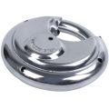2Pcs Heavy Duty Outdoor Security Padlock 70mm Sheds Garage Gate Keyed Padlock, Stainless Steel Discus Lock. 