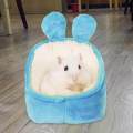 Guinea Nest Warm Hamster House Bedding Sleeping Bag for Mice Rabbit Indoor Outdoor. 