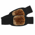 1 Pair Knee Brace Thermal Winter Sleeves Long Warm Leg Sleeve Wool Pad Support. 