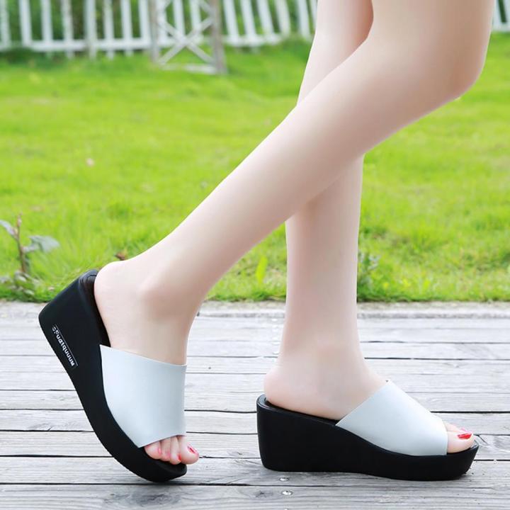 Casual%20Fish%20mouth%20Platform%20High%20Heels%20Slope%20Sandals%20Slippers%20Fashion%20Female%20Women%20Heightening%20Shoes%20korean%20shoes%20for%20women%20on%20sale%20-%20Image%203