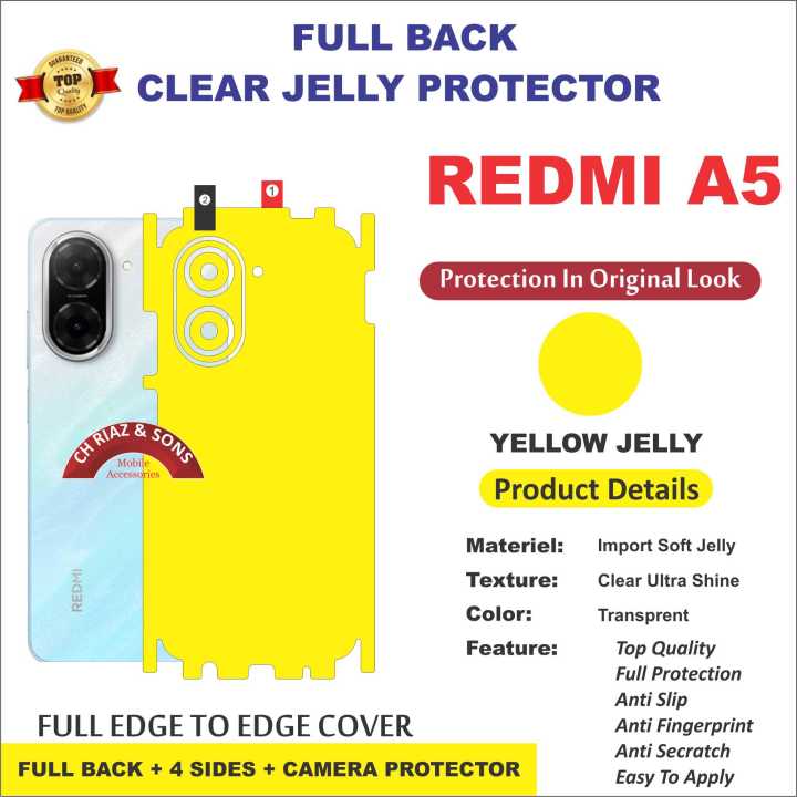 Redmi%20A5%20FULL%20BACK%20360%20premium%20Protection%20Skin%20Wrap%20/%20Protection%20Sticker%20With%204%20sides%20and%20camera%20Protection%20full%20cover%20Premium%20Quality%20-%20Image%207