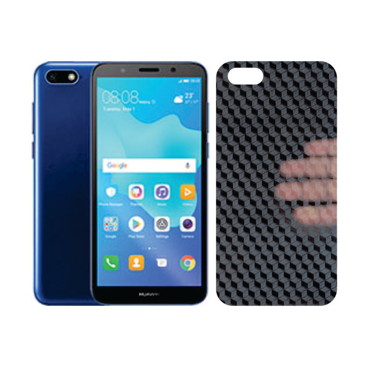 Huawei Y5 Prime (2018) Back Paper OB ST098 Sami-Transperent Sheet Anti-stain Only Back Wrap Cover