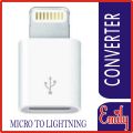 Android Micro USB to Lightning Charging and Data Converter Adapter ● Android Micro USB to Iphone Lightning Charging and Data Converter Adapter ● This Micro USB Adapter lets you connect an iPhone, iPad, or iPod with Lightning connector. 