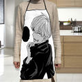 Jujutsu Kaisen Apron Grill Kitchen Chef Apron Professional For Bbq Baking Cooking For Men Women 68x95cm. 