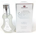 Al Rehab Silver 35ML Spray Crown Perfumes Eau De Parfume Spray. 