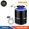 OASIS BLUE Ultraviolet Mosquito Killer Lamp USB Night Light LED Insect Trap Radiationless Mosquito Repellent Room Living Room Bedroom Study. 