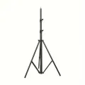Aluminium 7 Feet Tripod Stand For Ring Light, Mobile Phones & DSLR Cameras - 360 Rotatable Portable & Adjustable 7 Ft Long Tripod With Mobile Holder & Ball Head - Best Use For Videography, Photography, Tiktok, Youtube, Studio Lighting, Equipment - Black. 
