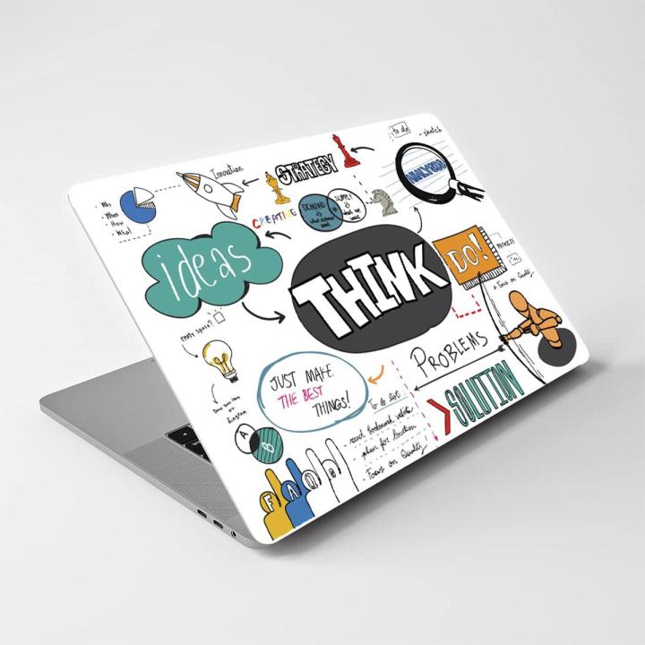 Creative Thoughts Quotes Laptop Skin Motivational Laptop Skin Vinyl Sticker Decal, 12 13 13.3 14 15 15.4 15.6 inch Laptop Skin Sticker Cover Art Decal Protector Fits All Laptops