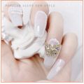 New butterfly nail art diamond metal inlaid diamond nail Sequin three dimensional imitation zircon flash diamond. 