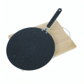 SK Cookware 35 cm Marble Coated Tawa/Griddle/Paratha Pan - Durable, Non-Stick, Heat-Resistant, Perfect for Healthy Cooking. 