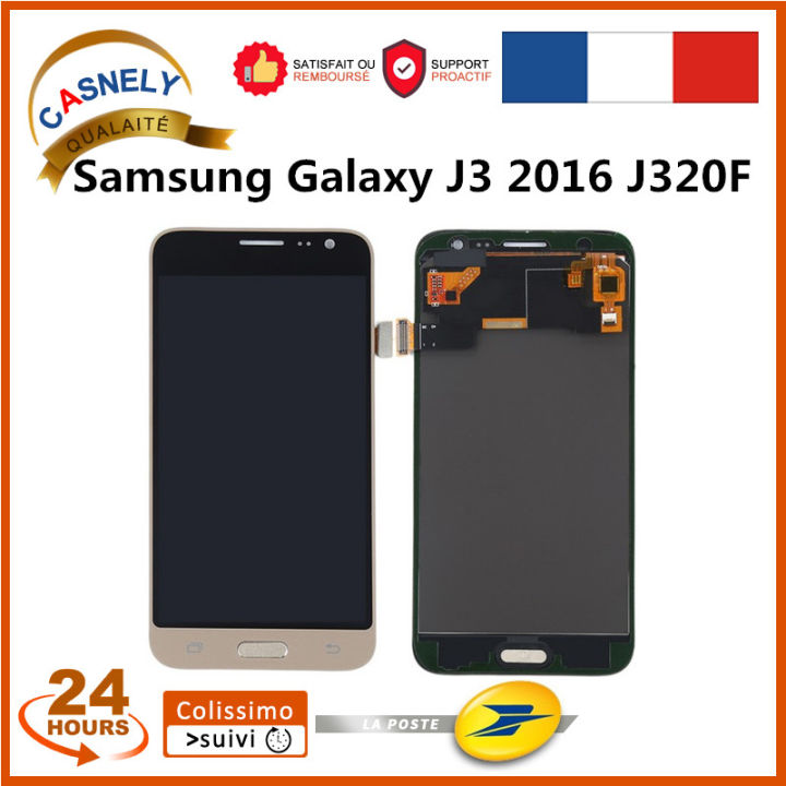 Fr Samsung Galaxy J3 (2016) J320F Lcd Touch Screen Glass Digitizer Assembly Gold