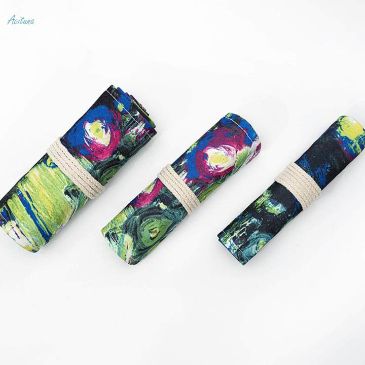 Colored%20Pencil%20Wrap%20Fabric%20Pencil%20Case%20Pencils%20Roll%20Holder%20for%20Hobbyist%2048%20Slots%20-%20Image%208