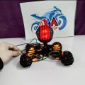 Ultra quality Backlight for all motorbikes[LED Rear Brake Light with Side Indicators ]/Cafe Racer/Bobber/Street Bike. 