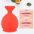 Natural Pout Mouth Tool Lip Plumper Lip Plumping Big Mouth Soft Silicone Pout Lips Enhancer Lips Fish Shape Pout Mouth Tool. 