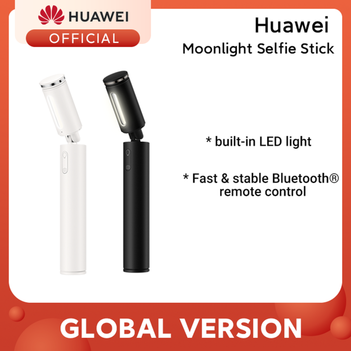 HUAWEI SELFIE STICK WITH LED BEAUTY LIGHT,BLUETOOTH,VERSATILE DESIGN