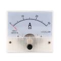 MA DC 30A Analog Ammeter Panel 0-30A Current Meter Analog Amperemeter Panel. 