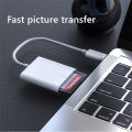 For iPhone Multi Card Reader for Lightning SD TF Memory Card Reader Support IOS13 14 For Huawei USB Type C Adapter Cardreader. 