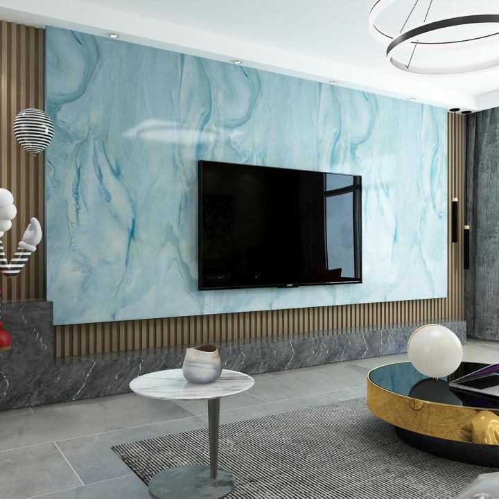 Stylish%20Sky%20Blue%20Kitchen%20Wallpaper%20Sheet%20-%20Oilproof%20&%20Waterproof%20(%20287%20)%20-%20Image%205