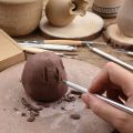 24 Pieces Set Of Clay Tools Set Clay Sculpting Tools Set Ball Stylus Embossing Pottery & Ceracs Tools Diy Arts Crafts Lines Carving Modeling Too Gift. 