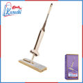 Online Karachi - Self Wringing Double Sided Lazy Mop Telescopic 360 Spin Cloth And Automatic Squeeze,Make your cleaning life much easier with the double sided lazy mop with self-wringing ability. 