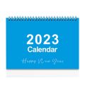 9" X 7.3" Calendar 2023  Desk Office Planner  English Desk Calendar  From January 2023 To December 2023  Flip The Calendar  Monthly Schedule Desk Calendar Stand Decor  Design  9" X 7.3"  Small English Desk Calendar. 