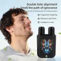 Two-hole Nasal Cannula Nasal Congestion Nasal Mint Nasal Passages Magic Device Nasal Inhalation Refreshing Sober Smell Stick. 