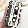 Vintage Cassette Tape Retro Style Soft Silicone Case For iPhone SE3 SE2 7 8 X XR XS 11 12 13 Pro Max Mini 5 5S SE 6 6S Plus C. 