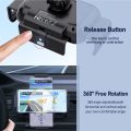 Wireless Car Z Fold 3 Holder,15W Qi Fast Charging Car Holder Mount for Air Vent and Dashboard,Compatible with Samsung Galaxy Z Fold 3/2/1,iPhone 13/12/11 Series (Black-S2). 