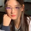 Japanese Harajuku Style Vintage Elegant Gold Wire Narrow Glasses Premium Feel Light Luxury Anti Blue Light Radiation Thin Frame. 