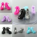【Simple 3C】Mix Color Random High Sandals Boots Doll Shoes for Barbie for 1/6 BJD Dolls 11.5" Accessories Girl Kid Toy. 
