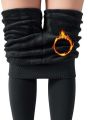 Warm Winter Leggings Stretchable Tights With Fur Lining Women Free Size Mango Tech. 