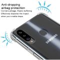 Samsung Galaxy A20s Anti Shock Drop Resistance Transparent TPU Case Soft Silicone Back Cover. 