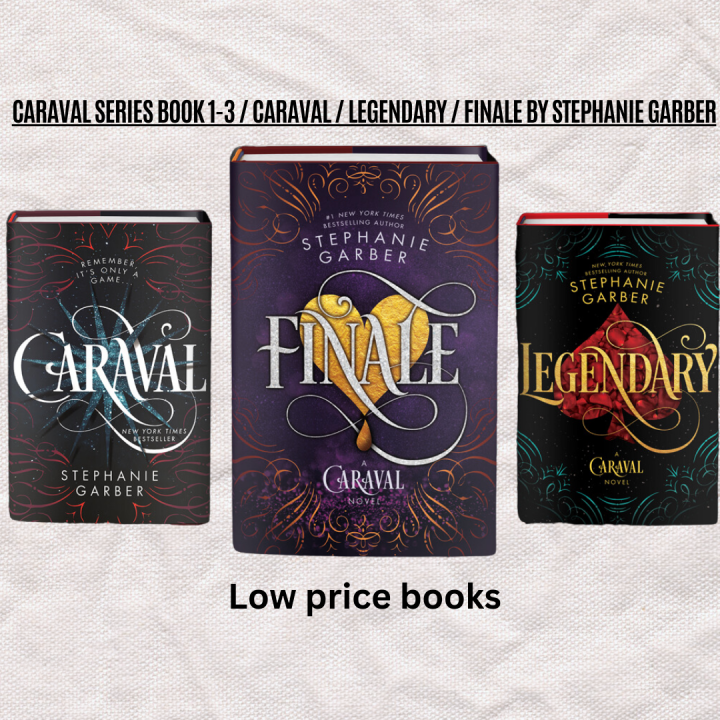 Caraval Series BOOK 1-3 Set / Caraval / Legendary / Finale by Stephanie Garber