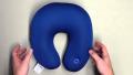 Neck Massager Plane Travel Pillow - Massaging Microbead Soft Contouring Sleeping Relaxing Pain Aid for Adults at Home, Office, Travel by Perfect Life Ideas. 