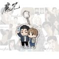 【HOT】 Hot Korean Manga BL Manwha Jinx Acrylic Keychain Cute Joo Jaekyung Kim Dan Cartoon Figure Acrylic Key Chain Bag Pendant Ornament. 