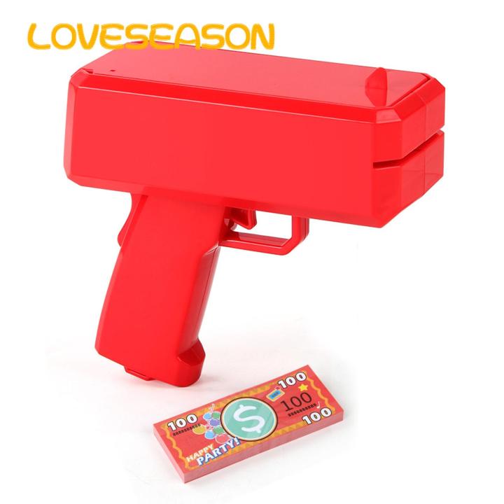 Money Dispenser Toy Money Shooter Toy Roller High-powered Motor Money Thrower Handheld Party Supplies for Weddings Birthdays Graduations Buyers' Choice Cash Dispensing Toy