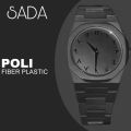 Black Arabic Aura Watch For Men Stylish Aura Watch 100% Original Watch PoliFiber Arabic Black Watch. 