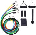 11 Piece Power Resistance Band Set  Strength Training Yoga  Sports Fitness. 