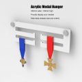 Medal Display Hanger Acrylic Prize Medal Wall Holder Display Rack for Hanging Medals. 