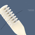 Portable Manual Nose Hair Trimmer Washable for Men and Women Waterproof Double Head Nose Hair Removal. 
