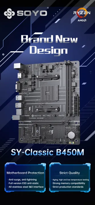 SOYO%20Motherboard%20Classic%20AMD%20B450M%20Dual-channel%20DDR4%20Memory%20AM4%20Mainboard%20M.2%20NVME%20(Supports%20Ryzen%205500%205600%205600G%20CPU)%20-%20Image%204
