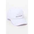 Emotional printed statement white Cap. 