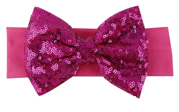 Hair%20Bands%20for%20girls%20Infant%20Baby%20big%20large%20size%20Sequined%20Bow%20knot%20glitter%20Hair%20Band%20golden%20black%20red%20pink%20Headwear%20Headband%20Hair%20Accessories%20-%20Image%203