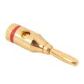 7 Pairs Open Screw Banana Plugs with HDMI to RCA Cable 1080P HDMI Male to 3 RCA S-Video AV Audio Cable Cord Adapter. 