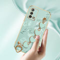 Love Bracelet case for OPPO F19 Back Cover Bauhinia Flower Case OPPO A74 A95 4G. 