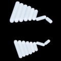PTFE Magnetic Stirrer Mixer Stir White Color Stir Rod Magnetic Laboratory Bar Stir Plate Magnet. 