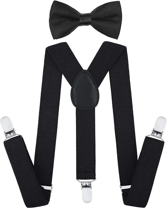 Imported%20Broad%20Strip%20high%20quality%20Suspender%20+%20Bow%20Tie%20for%20Unisex%20-%20Image%206