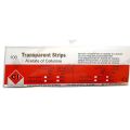 Transparent Strips (Acetate of Cellulose) x-thin 0.05mm ,420 11 , 100pcs , for dental. 