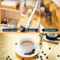 Golden Kitchen Wallpaper Self Adhesive Aluminum Foil Stickers Oil Proof Waterproof Drawer Sticker 40x200cm. 